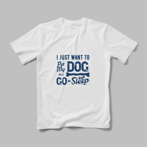Tricouri Personalizate Câini - Tricou Personalizat Go To Sleep