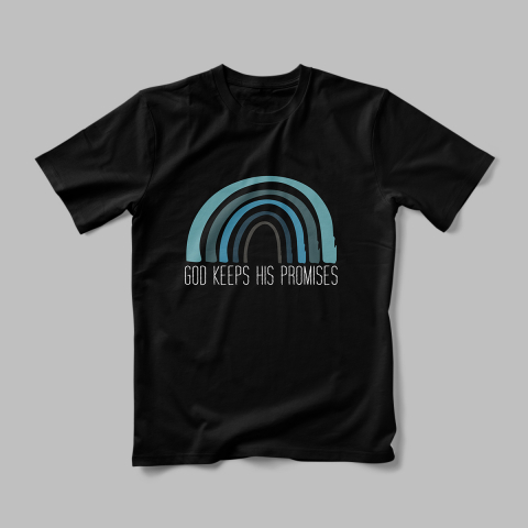 Tricou Personalizat God Keeps His Promises [1]