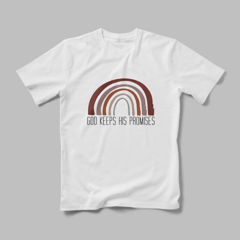 Tricouri Personalizate - Tricou Personalizat God Keeps His Promises