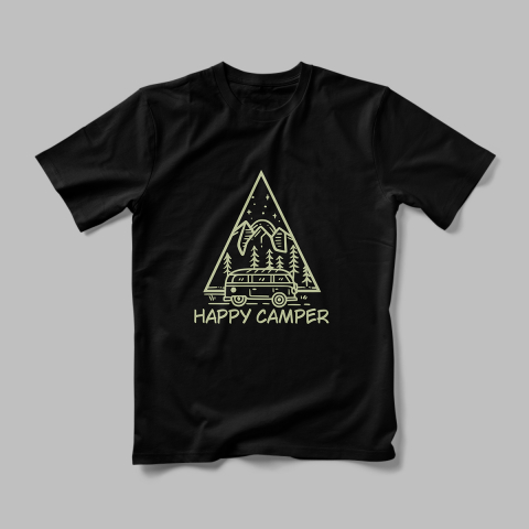 Tricou Personalizat Happy Camper [1]