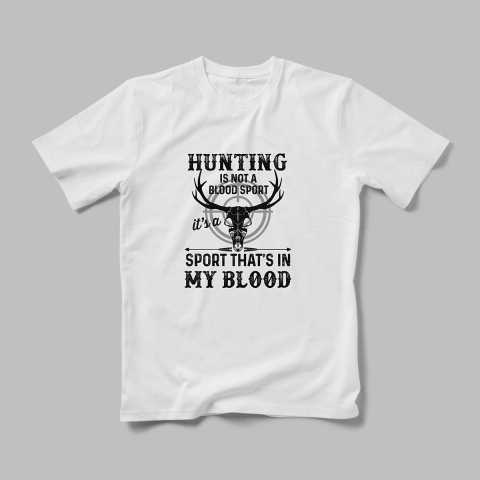 Tricouri Personalizate Hobby Hunting - Tricou Personalizat Hunting Is Not