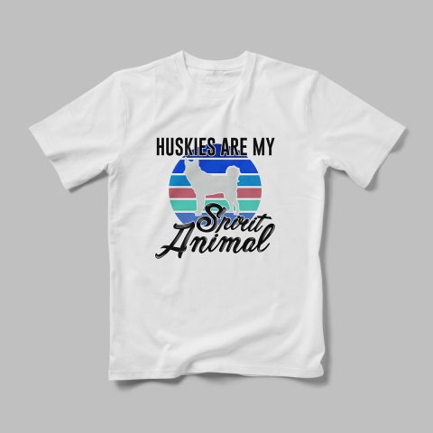 Tricouri Personalizate Câini - Tricou Personalizat Huskies Are My