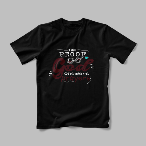 Tricou Personalizat I Am Proof [1]