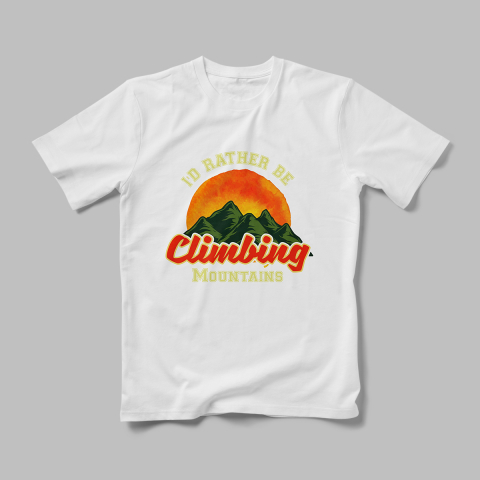 Tricouri Personalizate Camping - Tricou Personalizat I`D Rather Be