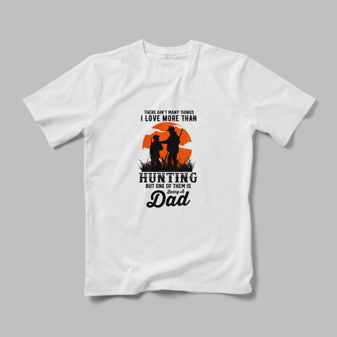 Tricouri Personalizate Hobby Hunting - Tricou Personalizat I Love More Than