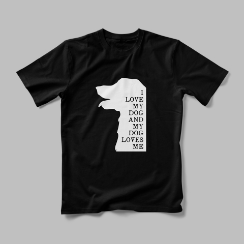 Tricou Personalizat I Love My Dog [1]