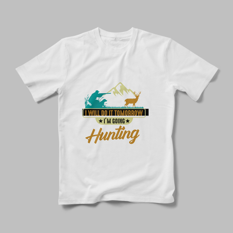 Tricouri Personalizate Hobby Hunting - Tricou Personalizat I`m Going Hunting