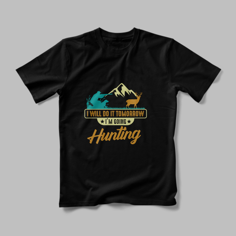 Tricou Personalizat I`m Going Hunting [1]