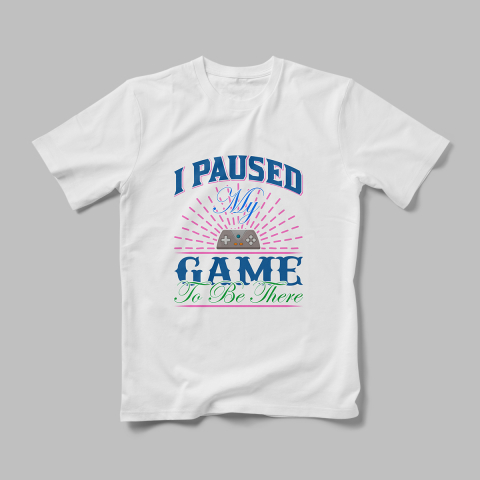 Tricouri Personalizate Hobby Gaming - Tricou Personalizat I Paused