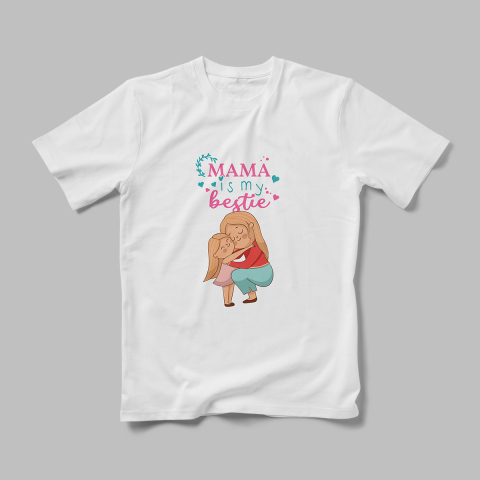 Tricouri Personalizate Mama - Tricou Personalizat  Is My Bestie