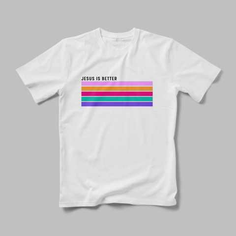 Tricouri Personalizate - Tricou Personalizat Jesus Is Better 2