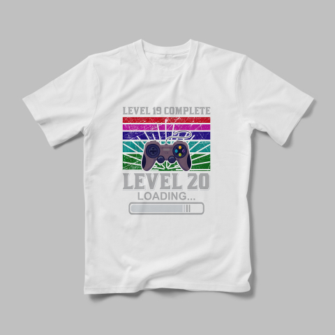 Tricouri Personalizate Hobby Gaming - Tricou Personalizat Level 19 Complete