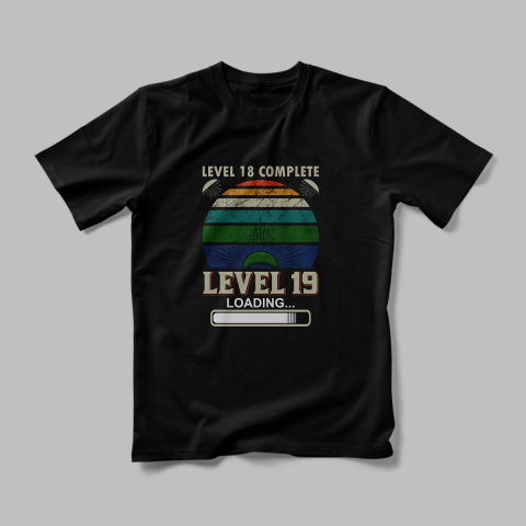 Tricou Personalizat Level 19 Loading [1]