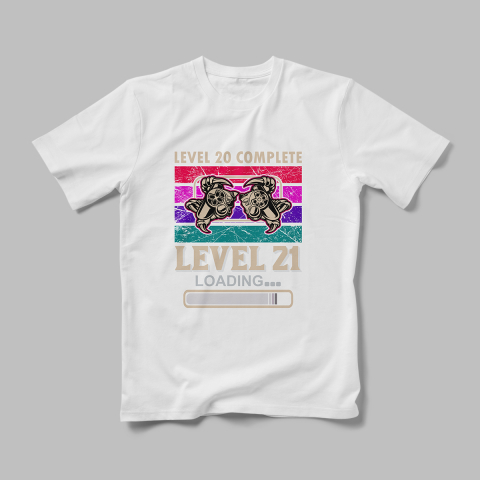 Tricouri Personalizate Hobby Gaming - Tricou Personalizat Level 20 Complete