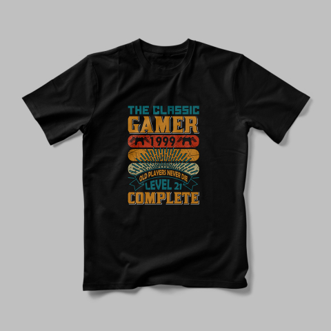 Tricou Personalizat Level 21 Complete [1]