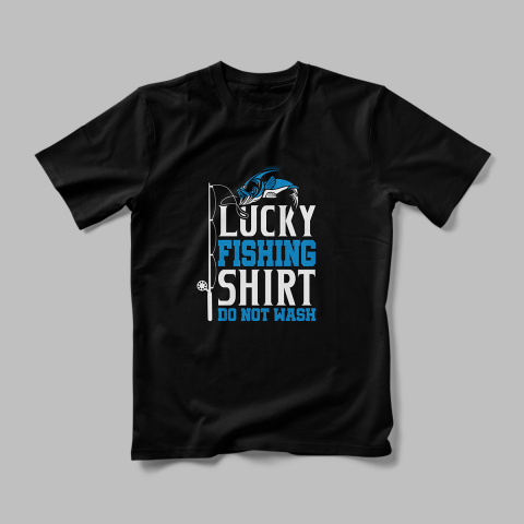 Tricou Personalizat Lucky Fishing [1]