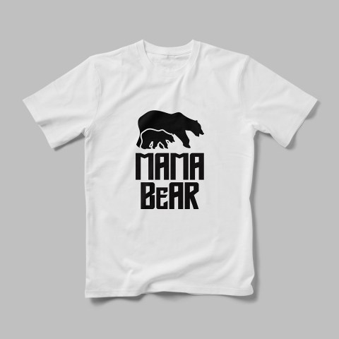 Tricouri Personalizate Mama - Tricou Personalizat Mama Bear A