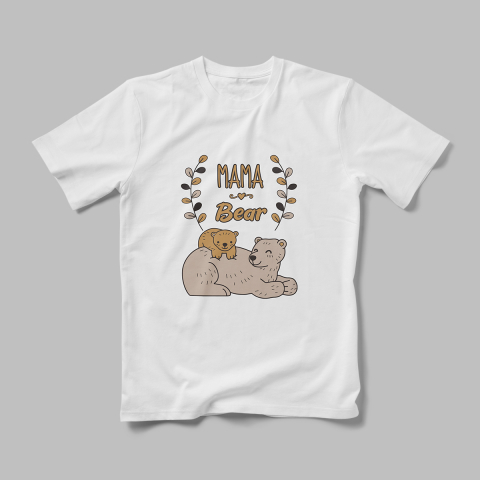 Tricouri Personalizate Mama - Tricou Personalizat Mama Bear B