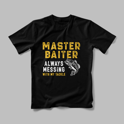 Tricou Personalizat  Master Baiter [1]