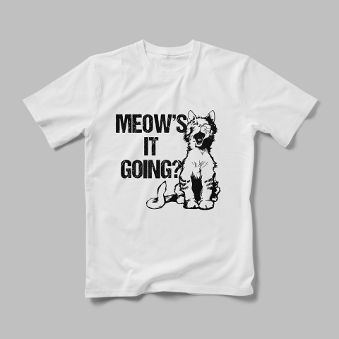 Tricouri Personalizate Pisici - Tricou Personalizat Meow`s