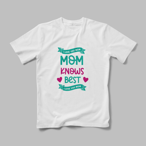 Tricouri Personalizate Mama - Tricou Personalizat Mom Knows Best