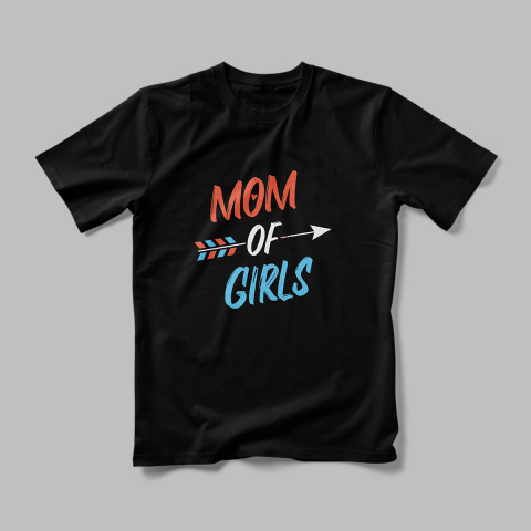 Tricou Personalizat Mom Of Girls [1]