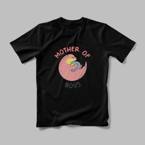 Tricou Personalizat Mother Of Boys A [1]