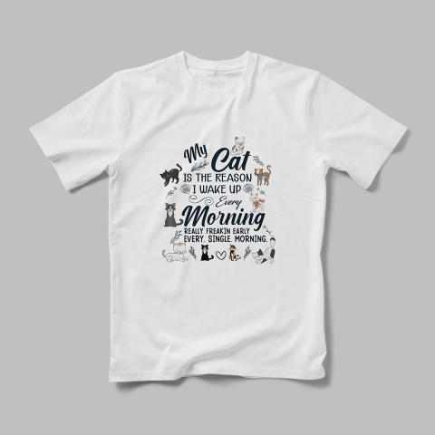Tricouri Personalizate Pisici - Tricou Personalizat My Cat
