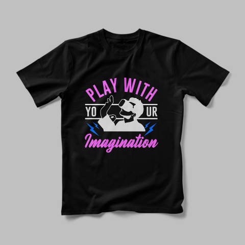 Tricou Personalizat Play With [1]