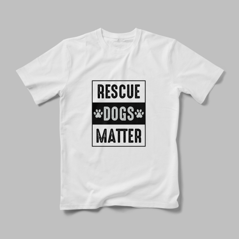 Tricouri Personalizate Câini - Tricou Personalizat Rescue Dogs