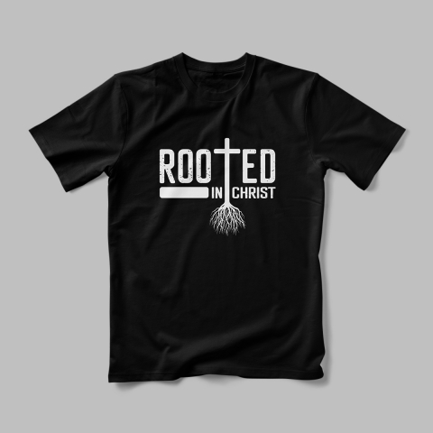 Tricou Personalizat Rooted in Christ [1]