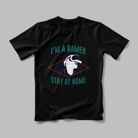 Tricou Personalizat Stay At Home [1]