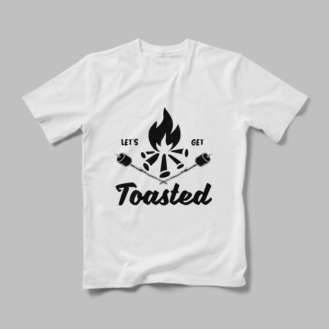Tricouri Personalizate Camping - Tricou Personalizat Toasted