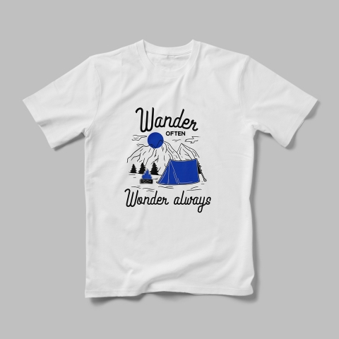 Tricouri Personalizate Camping - Tricou Personalizat Wander