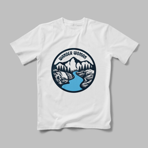 Tricouri Personalizate Camping - Tricou Personalizat Wander Women