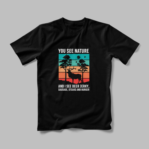 Tricou Personalizat You See Nature [1]