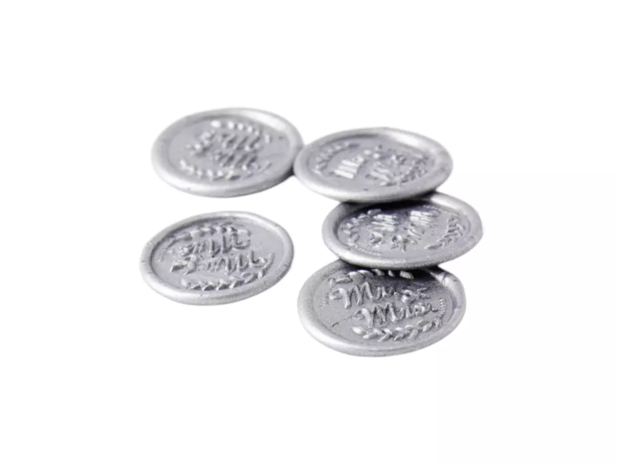 Sigilii - Wax Mr Mrs Silver M3 R7