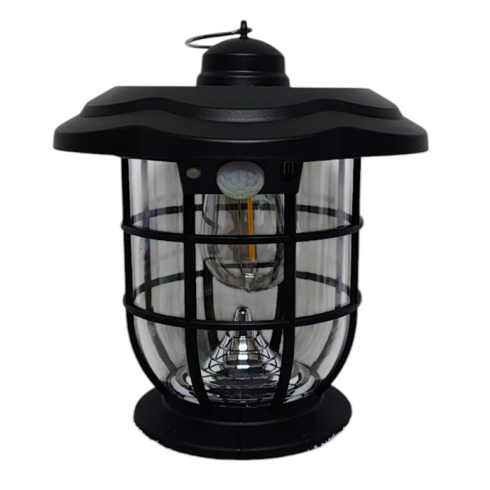 Felinar solar vintage pentru camping în aer liber,sau de gradina,Model YW-08091 [4]