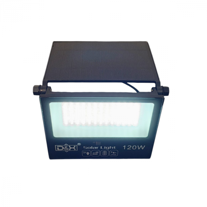 Reflector, proiector solar Led 120W DX010-120 cu telecomanda [2]