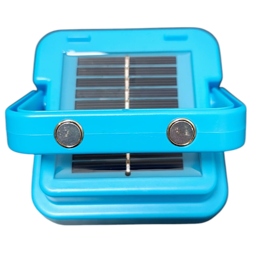 Lanterna solara portabila 5 moduri de luminare puternica cu suport magnetic, reincarcabila prin USB - Imagine produs en-gros [7]