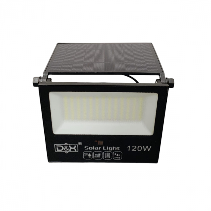 Reflector, proiector solar Led 120W DX010-120 cu telecomanda [3]