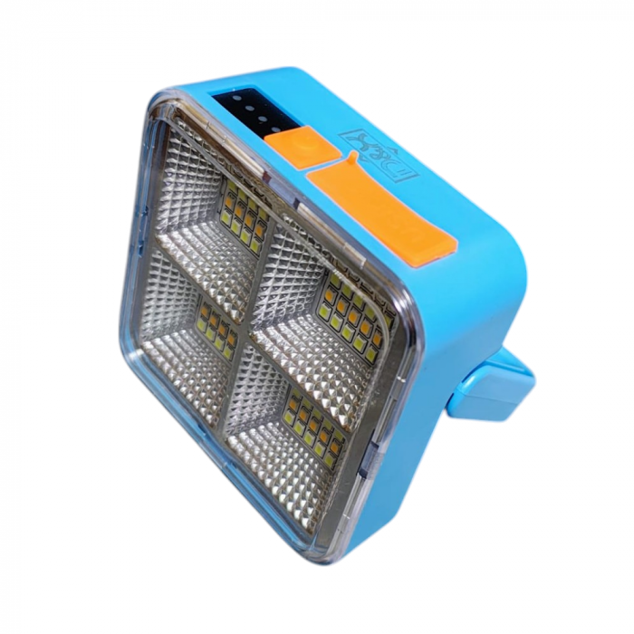 Lanterna solara portabila 5 moduri de luminare puternica cu suport magnetic, reincarcabila prin USB [4]