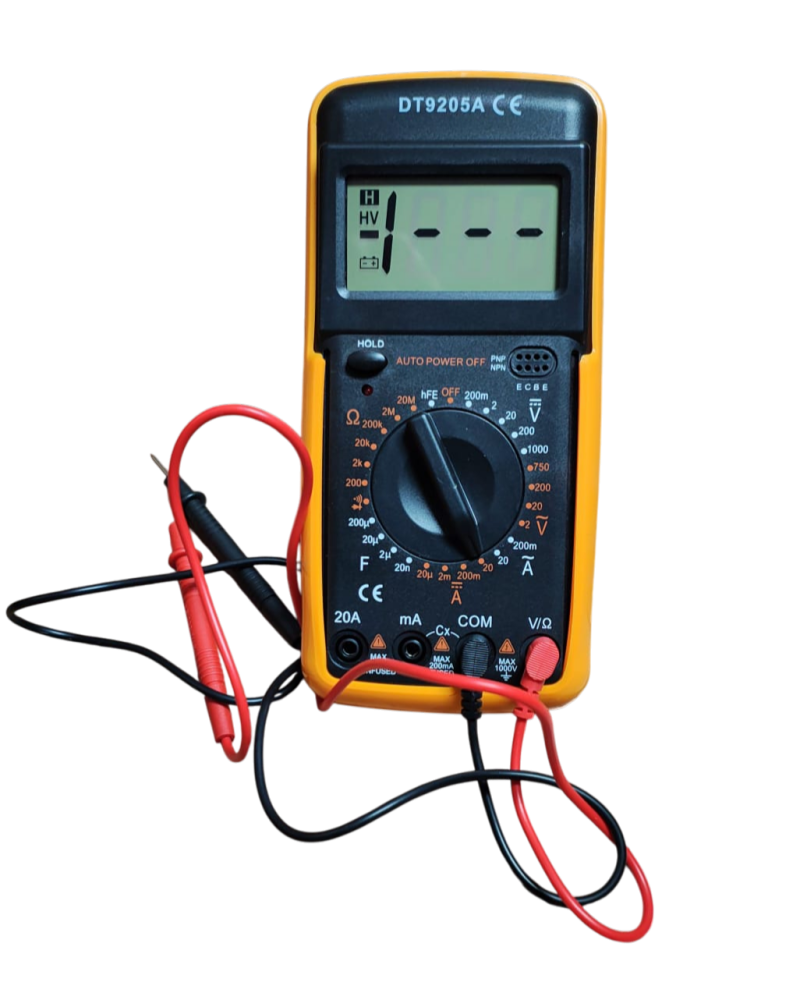 Multimetru Digital DT-9205A – Aparat Profesional de Măsură Electrică [4]