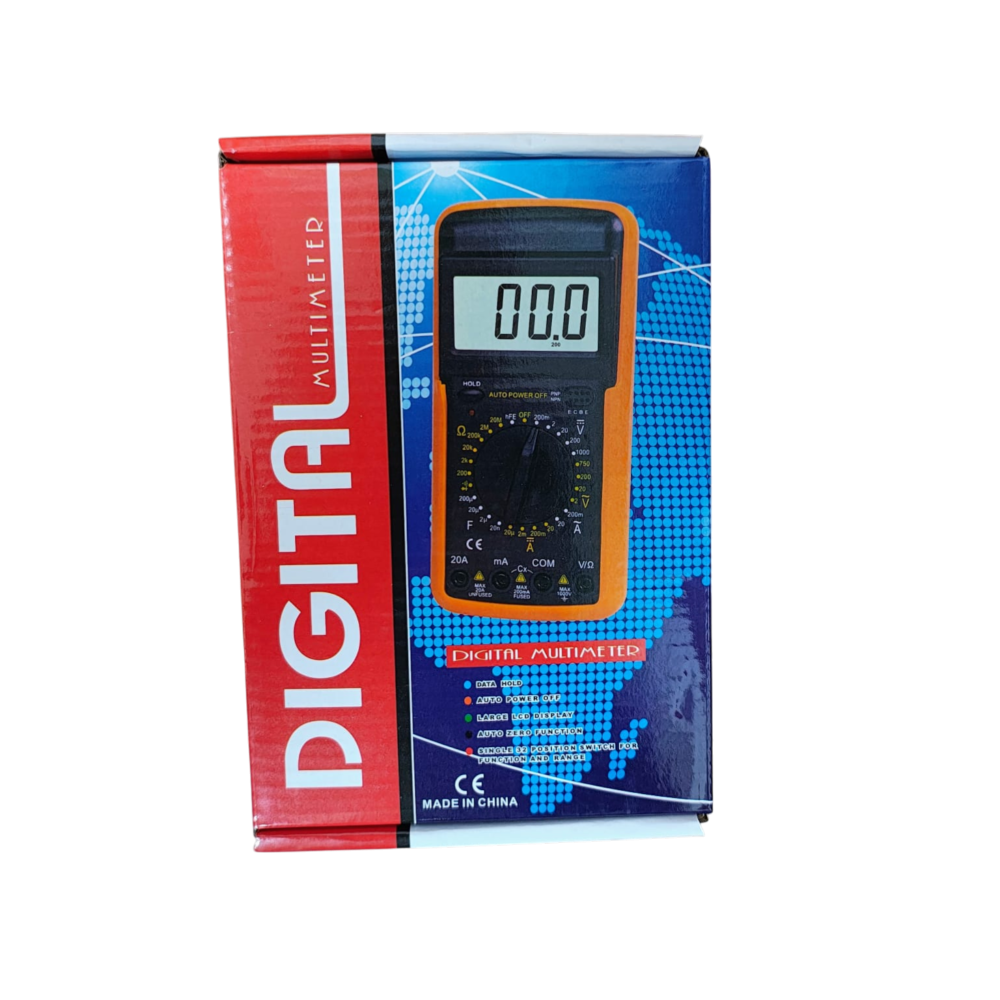 Multimetru Digital DT-9205A – Aparat Profesional de Măsură Electrică [7]
