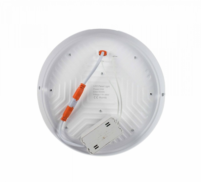 Aplica compacta rotunda 24 W 6500K - Imagine produs en-gros [5]