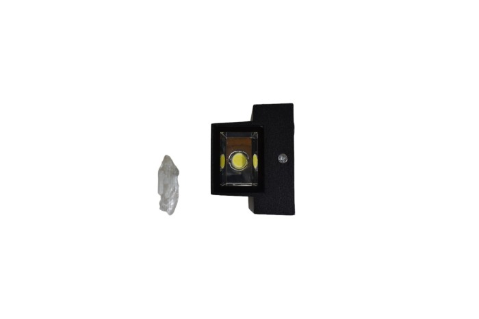 Aplica de exterior din aluminiu cu lumina rece sus jos   6500 K AL-042 - Imagine produs en-gros [3]