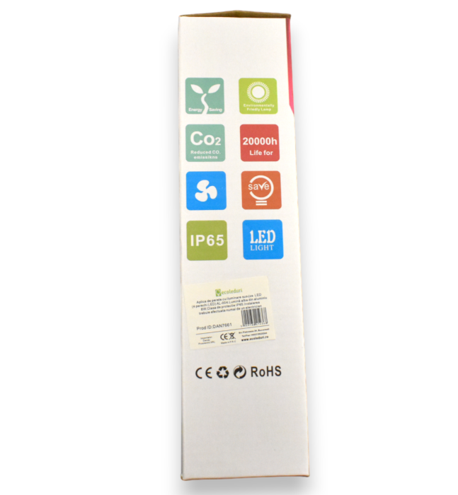 Aplica de perete 4 led sus-jos AL-004 - Imagine produs en-gros [3]
