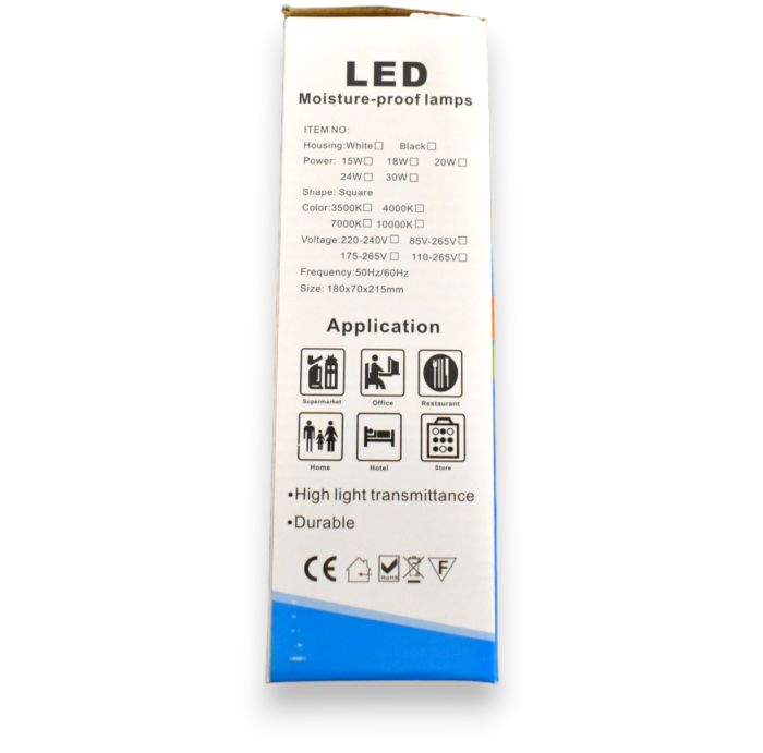 Aplica de perete LED AB 030 3500K - Imagine produs en-gros [3]