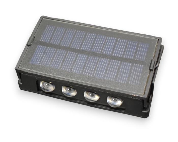 Aplica de perete solara lumina verde LH 799 80W - Imagine produs en-gros [2]
