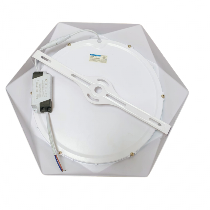 Aplica led hexagonala 24w [2]